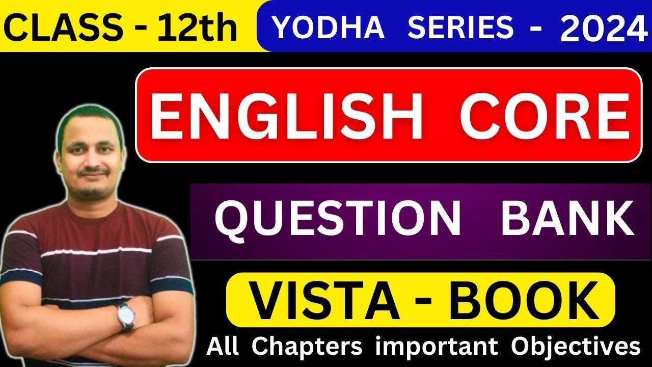 Vistas Complete Book/jac Board Class 12th English Core/jac Question ...