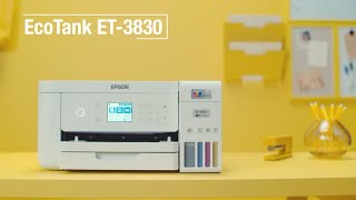 Meet the Epson EcoTank ET-3830