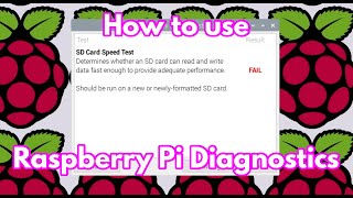 How to use Raspberry Pi Diagnostics