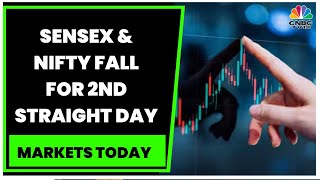 Stock Market Updates: Sensex & Nifty Fall For 2nd Straight Day | Markets Today | CNBC-TV18