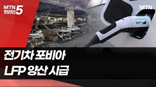 전기차 포비아…'LFP 양산' 시급해진 K-배터리 / 머니투데이방송 (뉴스)