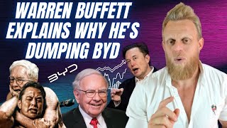 Warren Buffett says Elon Musk is the reason he is dumping BYD stock