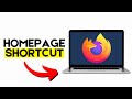 How to Add Shortcut on Mozilla Firefox Homepage