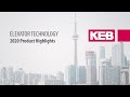 KEB America 2020 Elevator Application: 230V Drive, Long Encoder Cable, Elevator App, and More