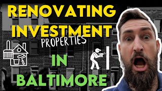 How to invest in Baltimore City Rental Properties / Construction Rehab Update - EP3