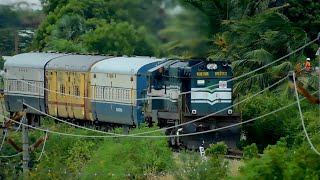 Sengottai to Chennai Egmore - OMS INSPECTION - Oscillation Monitoring System speed trail via VPT...