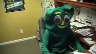 Gumby goes to work at Show Your Logo