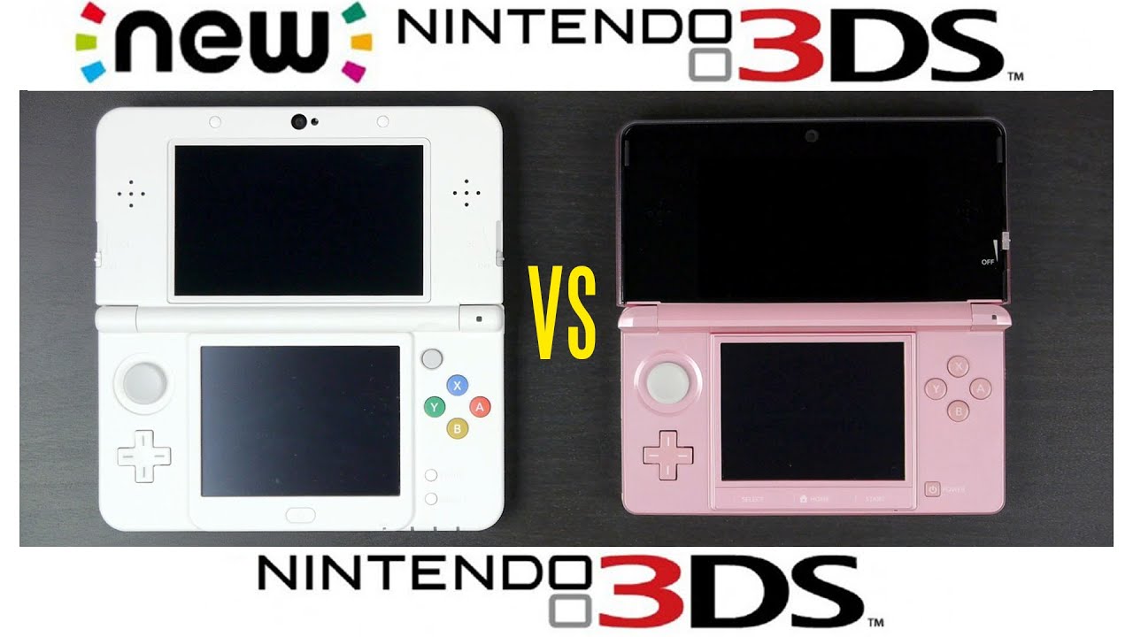 2015 NEW Nintendo 3DS Vs Nintendo 3DS Full Comparison - YouTube