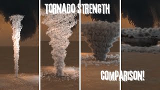 Tornado Strength 3D Comparison!