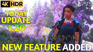 Amazing Feature Added Cats Follow Frey Forspoken Update 1.20 Patch PS5 | Forspoken Today Update 1.20