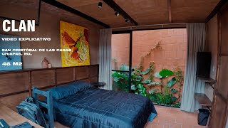 Departments CLAN I WORK FINISHED I 46 M2 I @airbnb I San Cristóbal de las Casas, Chiapas, Mx.