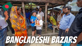 BANGLADESH, BARISAL FISH MARKET: New Zealand family visits the Bazars of Barisal, Bangladesh.