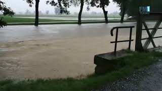 Hochwasser: Das Rheintal wird überflutet