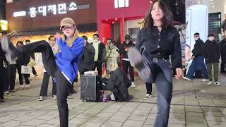 (Busking in Hongdae) Dazzling#다즐링 홍대 버스킹 CloudRabbit#운묘 20230108 194253