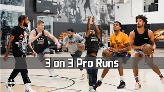 3 on 3 Pro Games | Johnny Juzang, Myles Powell, Alfonzo McKinnie, Bryce Jones, Isaac Haas, B Jones