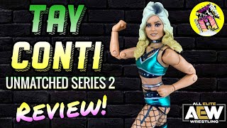 Tay Conti AEW Unmatched Series 2: AEW Wrestling Figure Review