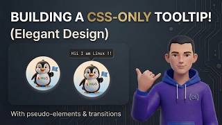 Custom Tooltip Using data-attribute (CSS Trick) | HTML & CSS