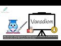 what is vanadium element 🌈 periodic table properties uses u0026 more