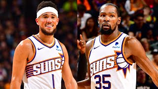 Kevin Durant (19 PTS) & Devin Booker (19 PTS) GO OFF In The 1st Half! ☀ | October 16, 2023
