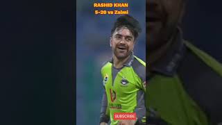 Rashid khan best bowling in psl 6| #PSL6 #Rashidkhan #shorts