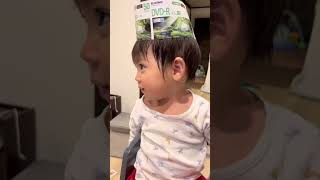 お誕生日気分のきいち(Japanese baby grows old?)