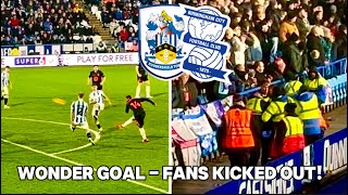 STUNNING WINNER \u0026 TWO BRUMMIES EJECTED 😮 Huddersfield Town 0-1 Birmingham City