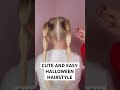 cute and easy halloween hairstyle audrey and victoria hairstyle hairdo