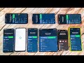 9 Phones Power ON, WhatsApp Group Call, Power OFF Z Fold, iPhone, Note 20, Z Flip, Xiaomi, OPPO ...