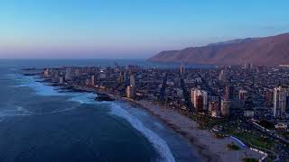 Playa Cavancha, Iquique Chile 4K