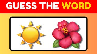 GUESS THE WORD BY EMOJI CHALLANGE!