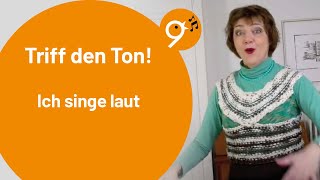 Einsingen um 9 (3.2.25) mit Barbara, Ich singe laut, Kanon