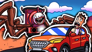 We Used CARS To Destroy Choo Choo Charles in Garry's Mod! (Gmod)
