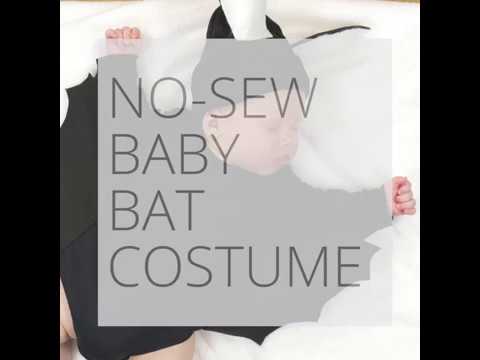 How To: No - Sew Baby Bat Costume How To: No - Sew Baby Bat Costume
