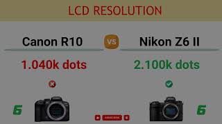 Canon R10 vs Nikon Z6 II Comparison: 6 Reasons to buy the R10 and 14 Reasons to buy the Z6 Mark II