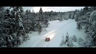 Snowy Winter Drone Montage 2021 | 4K Scandinavian Drone Footage