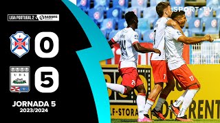 Resumo: CF Os Belenenses 0-5 UD Leiria - Liga Portugal SABSEG | SPORT TV