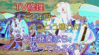 【液晶TV壊れた】買い替え？廃棄？修理やってみる。もしかしたら清掃だけで直るかも！