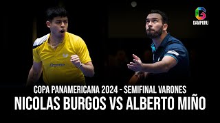 Nicolas Burgos vs Alberto Miño | Copa Panamericana 2024 - Semifinal