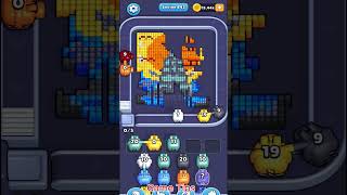 Pixel Flow level 843 Solution Walkthrough