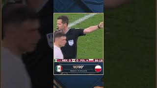 Were Mexico ROBBED of a penalty vs. Poland 🤔🤔🤔?! | #Shorts #ChuckyLozano #WorldCup