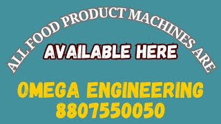 Food Product Machines - Automatic Murukku Machine - OMEGA ENGINEERING - 99448 59022 / 7540004671