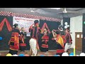 kheirbai goriya tripura culture dance group by rkm kailashashar college kokborokday 19th january