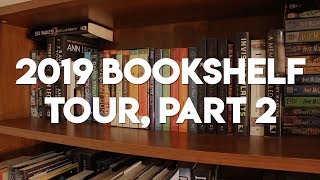 2019 Bookshelf Tour, Part 2 | Vlogmas Day 7