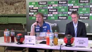 PK: Mikael Källman (Fin) | EURO 2016 EM-Handball Qualifikation 29.10.2014