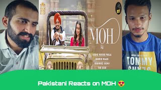 Pakistani Boys Reacts on Moh (Full Video) Barbie Maan | Sidhu Moose Wala | TheKidd | SukhSanghera |