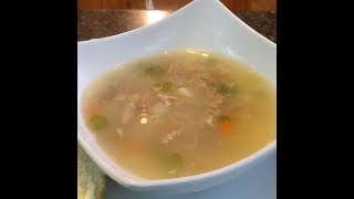 Turkey Soup - Traditional Newfoundland - Bonita's Kitchen