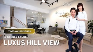 4-Storey Landed Luxus Hill View Video Walkthrough - Kenny Lee \u0026 Rachael