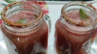 ਸਿਹਤਮੰਦ ਅਤੇ ਸੁਆਦ ਤਰਬੂਜ ਦਾ ਜੂਸ # healthy and tasty watermelon juice #delicious #healthy