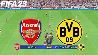 FIFA 23 | Arsenal vs Borussia Dortmund - UEFA Champions League - PS5 Gameplay