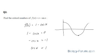 📚 How to find the critical numbers of a function